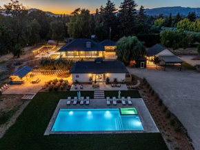 Private Farmhouse on 4 acres w Pool Hot Tub